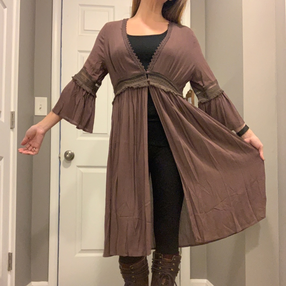 RETHM - Boho kimono overlay NWT - Coachella vibes!